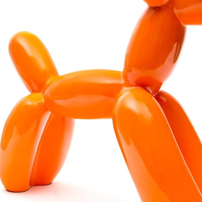 Serie ANIMALES S | Perro globo naranja