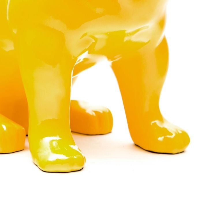 Serie ANIMALES XS | NAUNET Bulldog amarillo sentado