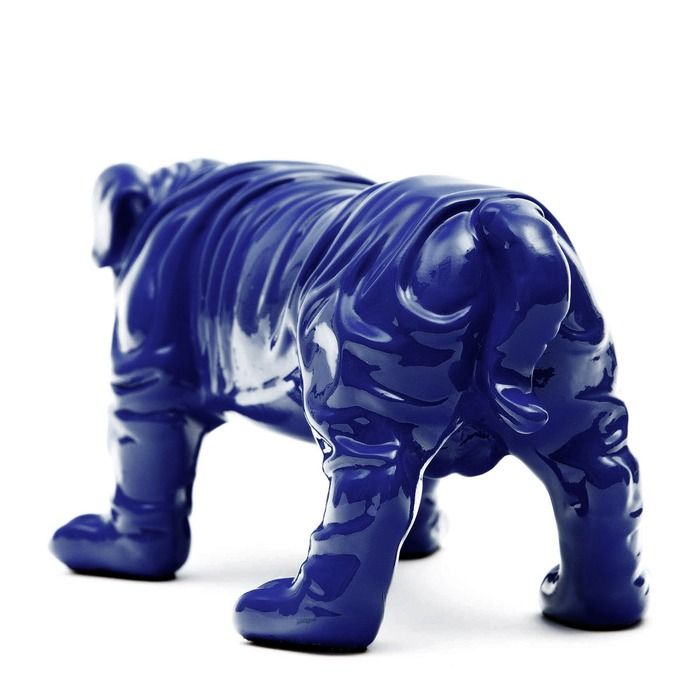 Serie ANIMALES XS | TROY Bulldog azul