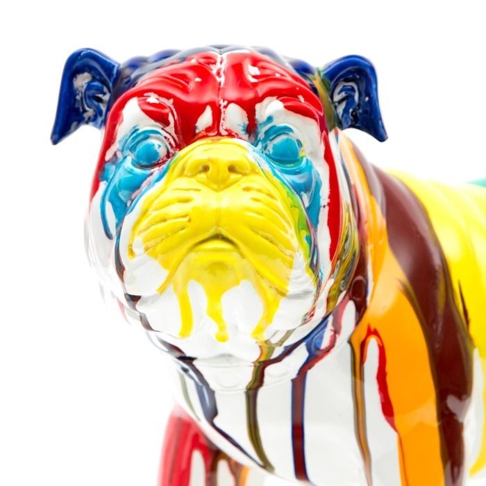 Serie ANIMALES M | HERA Bulldog multicolor