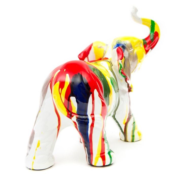 Serie ANIMALES XS | TANTOR Elefante multicolor
