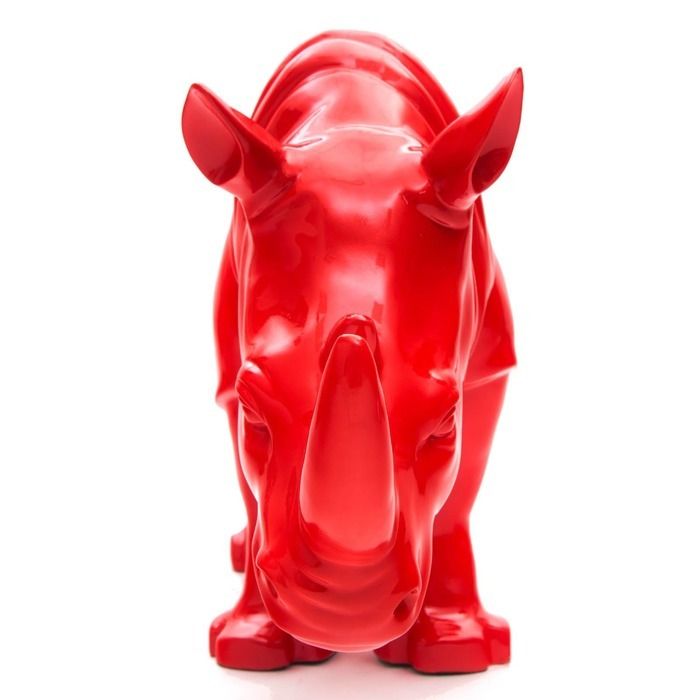 Serie ANIMALES XL | Rinoceronte rojo