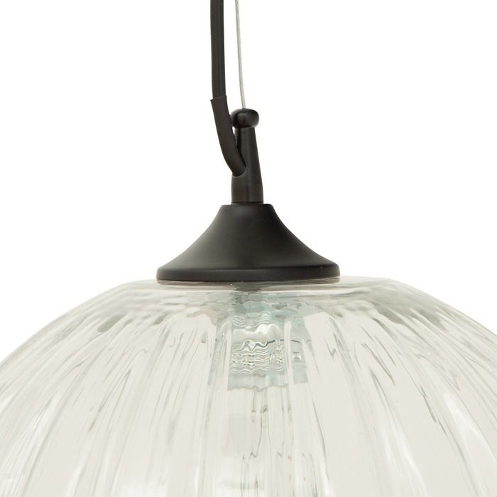 TULINE | Lámpara colgante clear (Ø 32 x H 160)