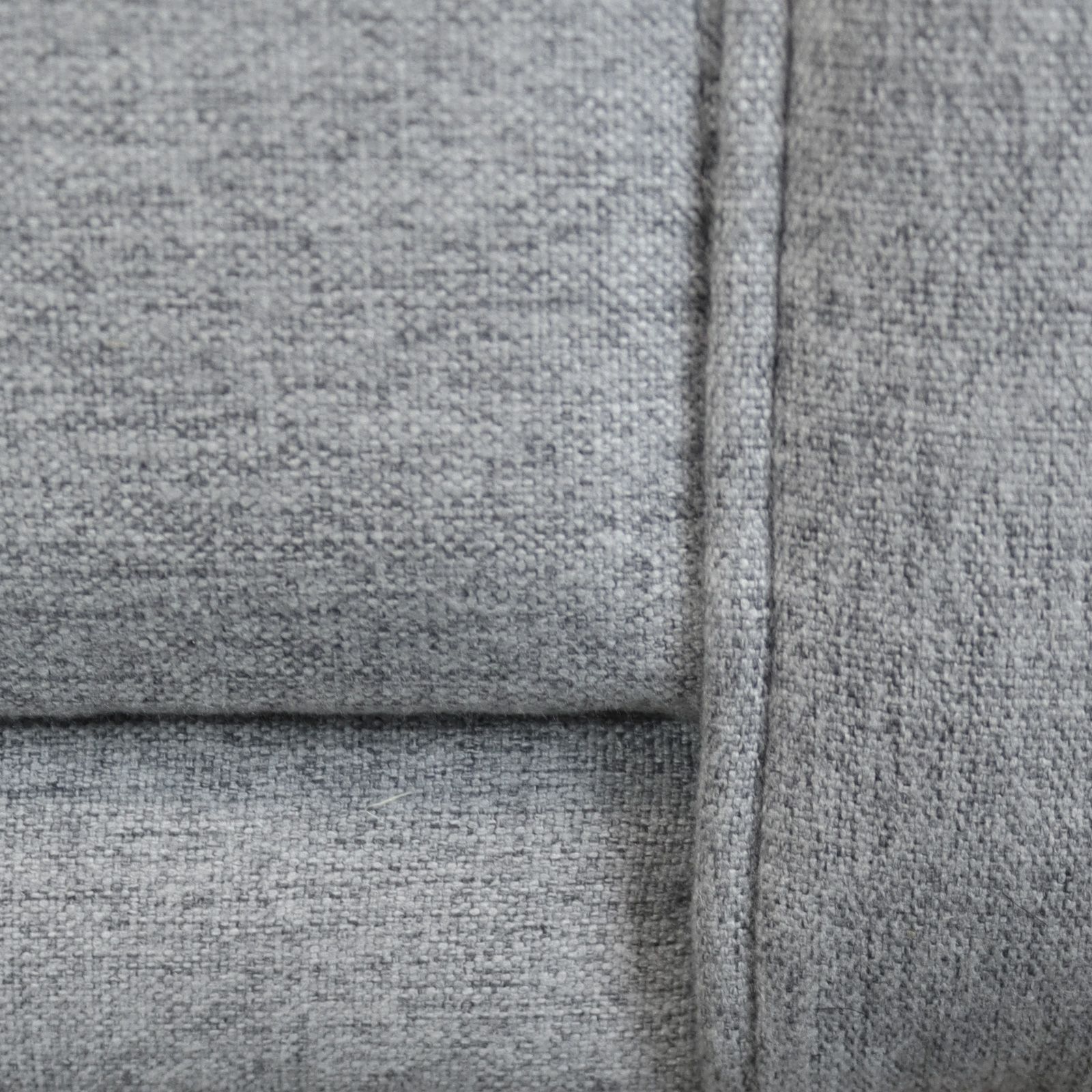 NOYAZU | Sillón tapizado gris (70 x 77 x 77 cm)