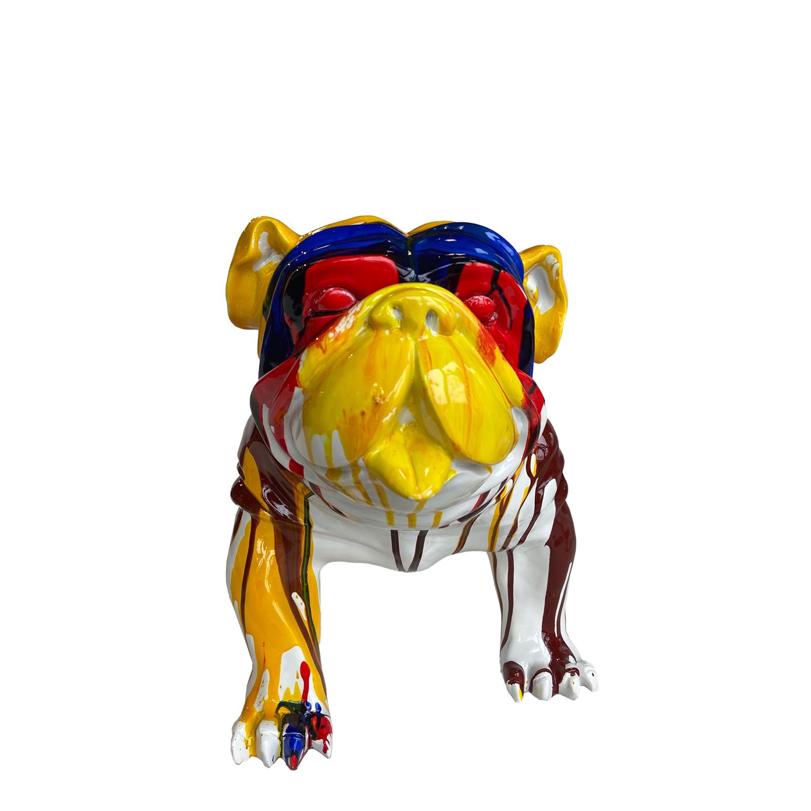 Serie ANIMALES M | GREGOR Bulldog multicolor 