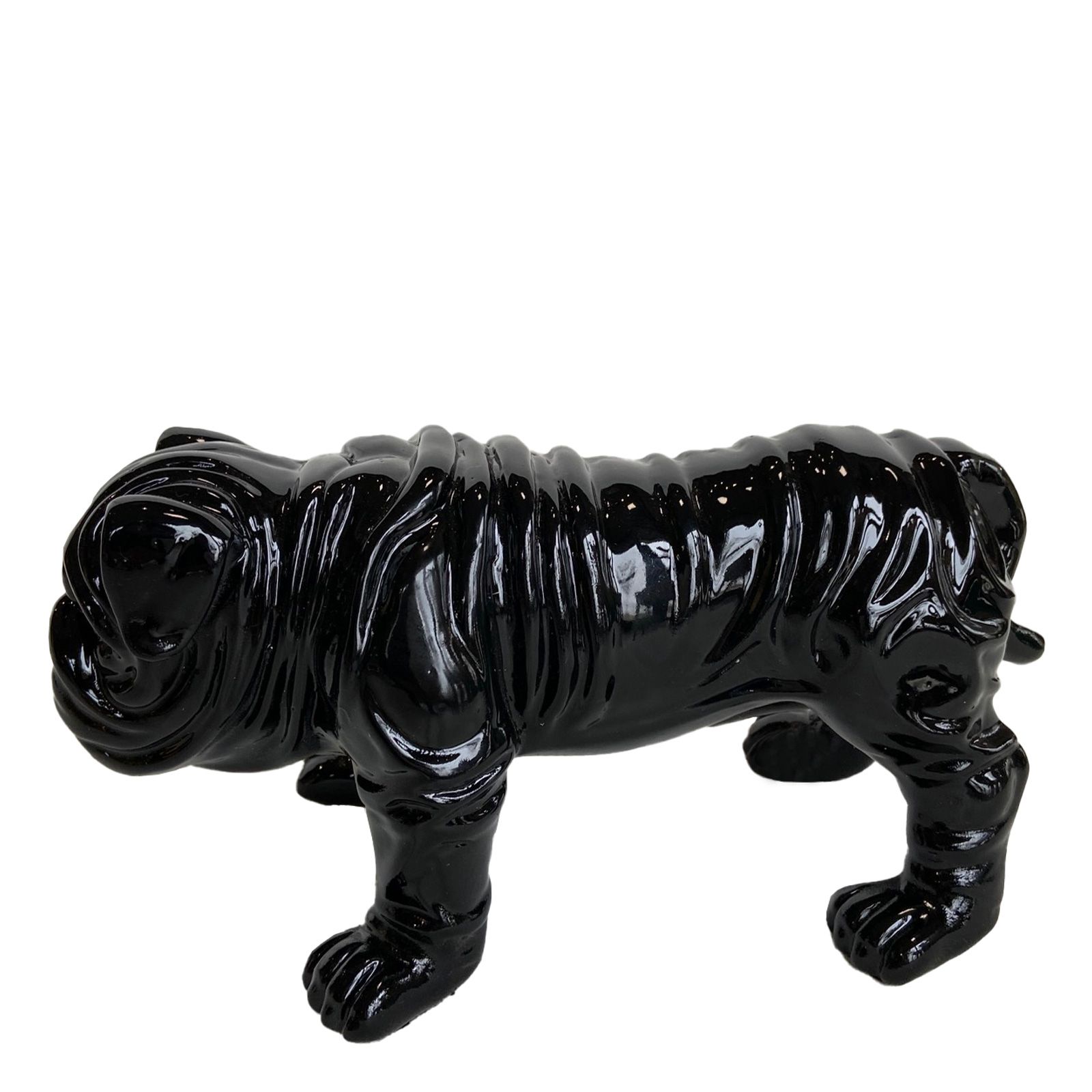 Serie ANIMALES XS | TROY Bulldog negro