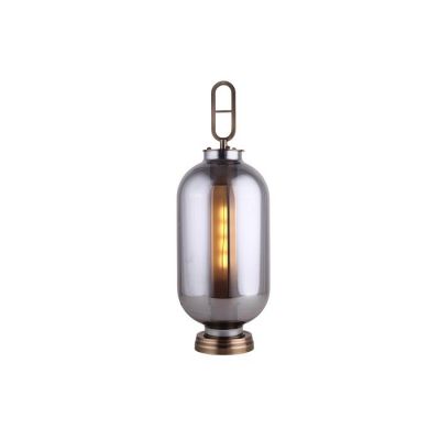 GYLUS | Lámpara de mesa smoky (Ø 22 x H 64)