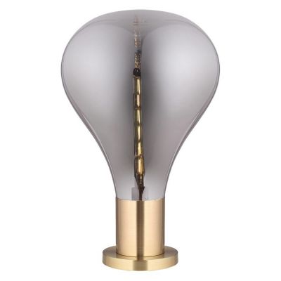 TRIZ Smoky | Lámpara de mesa cristal (Ø 40 x H 53)