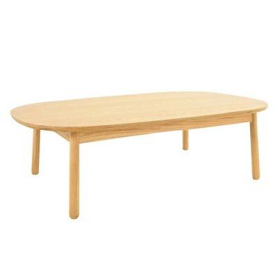 Table basse en bois de frêne  (110 x 60 x 32,5 cm) | Série Lezquer