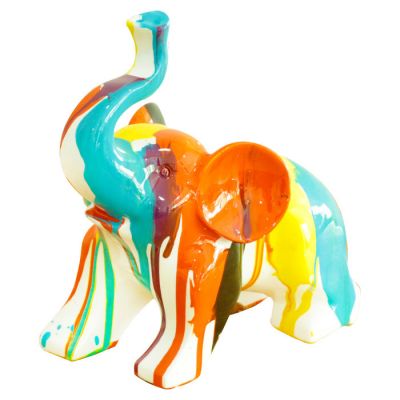 Serie ANIMALES XS | HATHI Bebé elefante multicolor