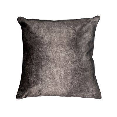 TROMSO | Funda de cojín marrón grisáceo (45 x 45 cm)