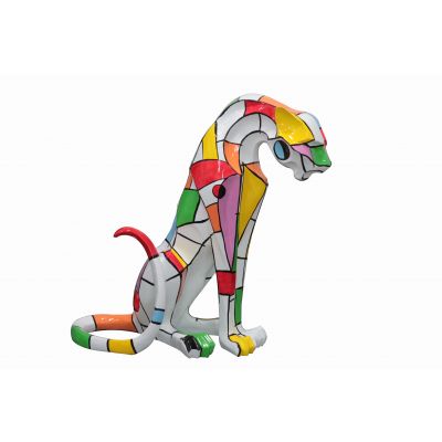 Serie ANIMALES XL | KHAN Pantera patch multicolor