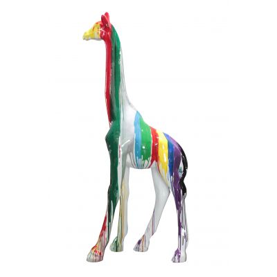 Serie ANIMALES XL | Jirafa multicolor