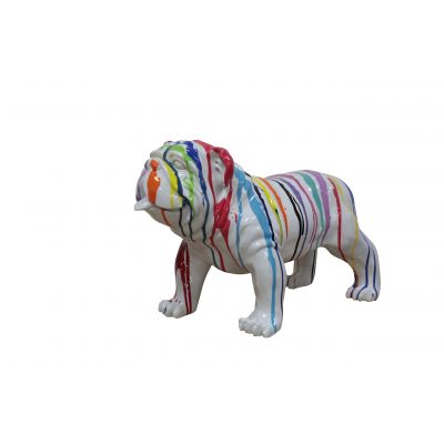 Serie ANIMALES M | THOR Bulldog multicolor
