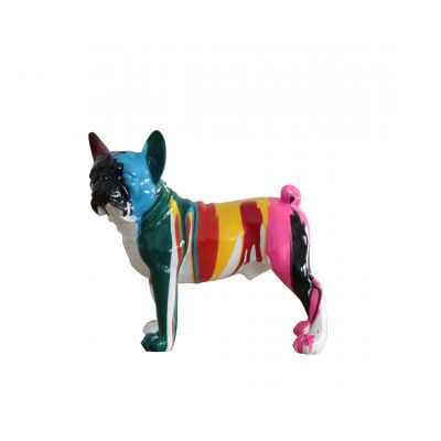 Serie ANIMALES XS | ALAINE Bulldog multicolor
